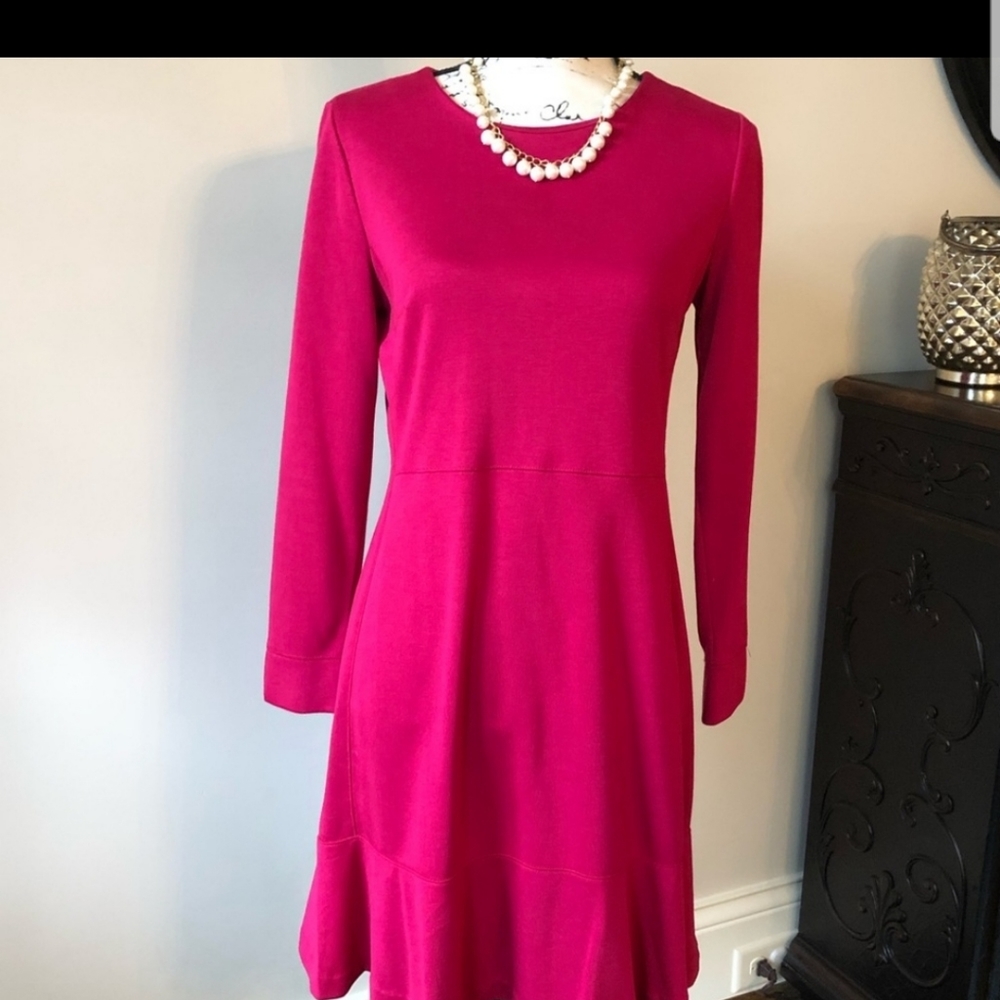 LOFT HOT PINK DRESS